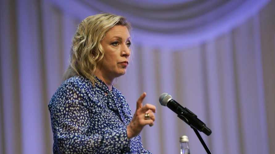 На фото - пресс-секретарь МИД РФ Мария Захарова