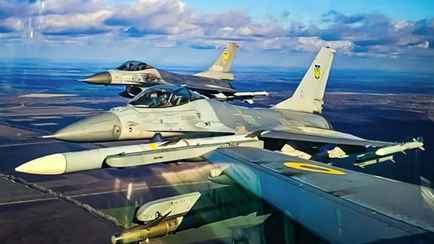 В Украине летчики F-16 из США и Нидерландов защищают небо над Киевом — Intelligence Online