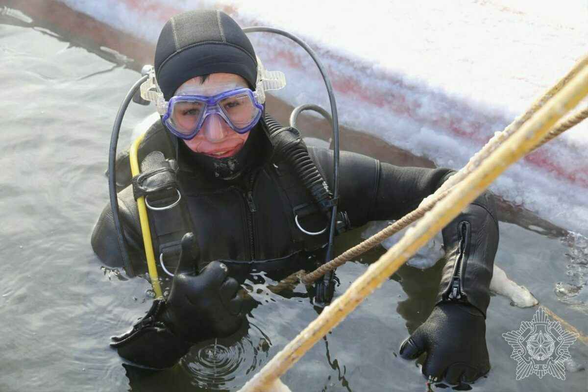 На Могилевщине собрались военные водолазы со всей страны