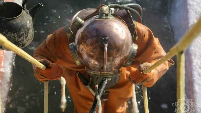 На Могилевщине собрались военные водолазы со всей страны