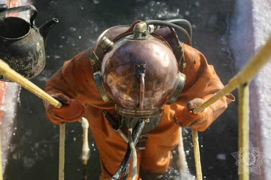 На Могилевщине собрались военные водолазы со всей страны