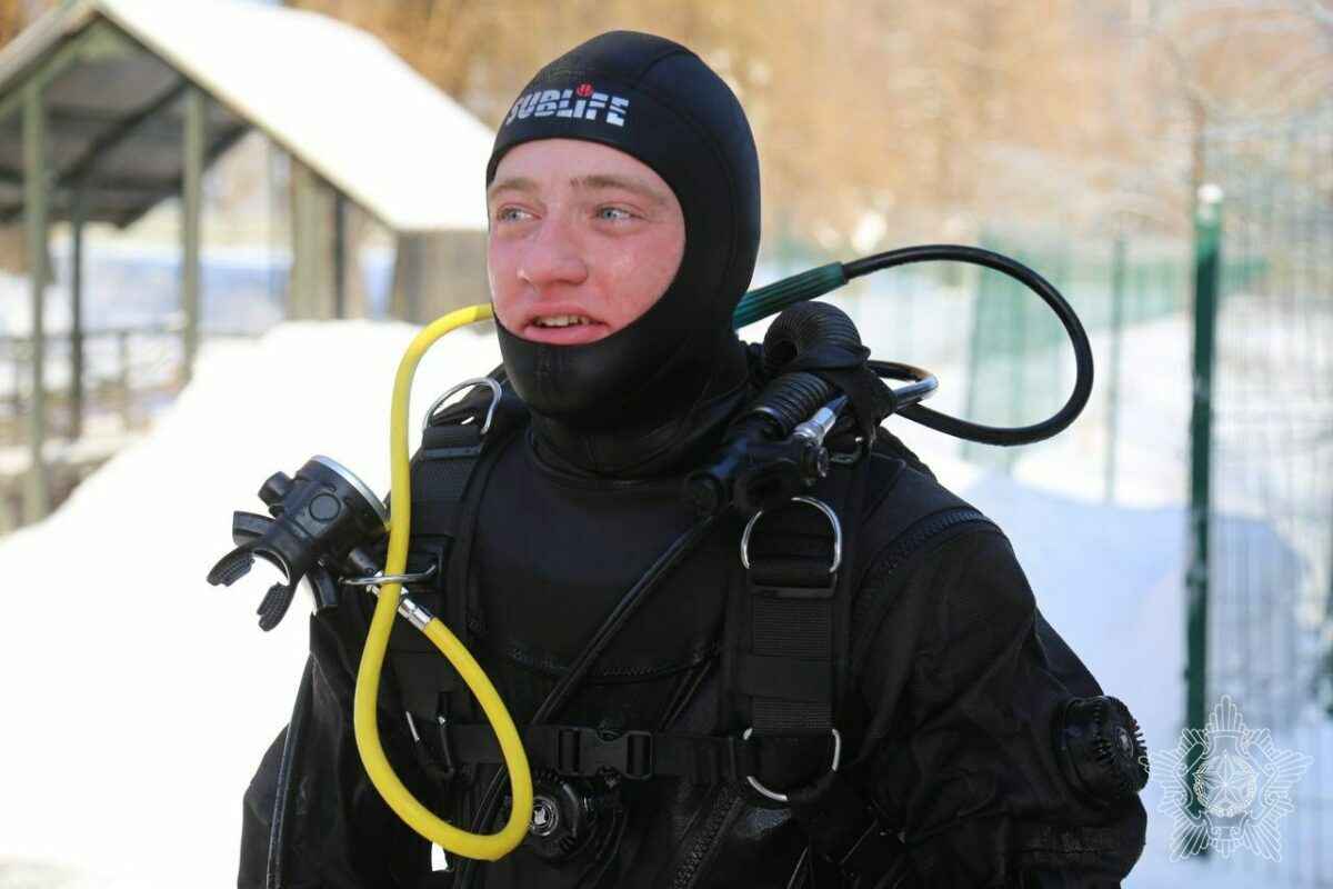 На Могилевщине собрались военные водолазы со всей страны