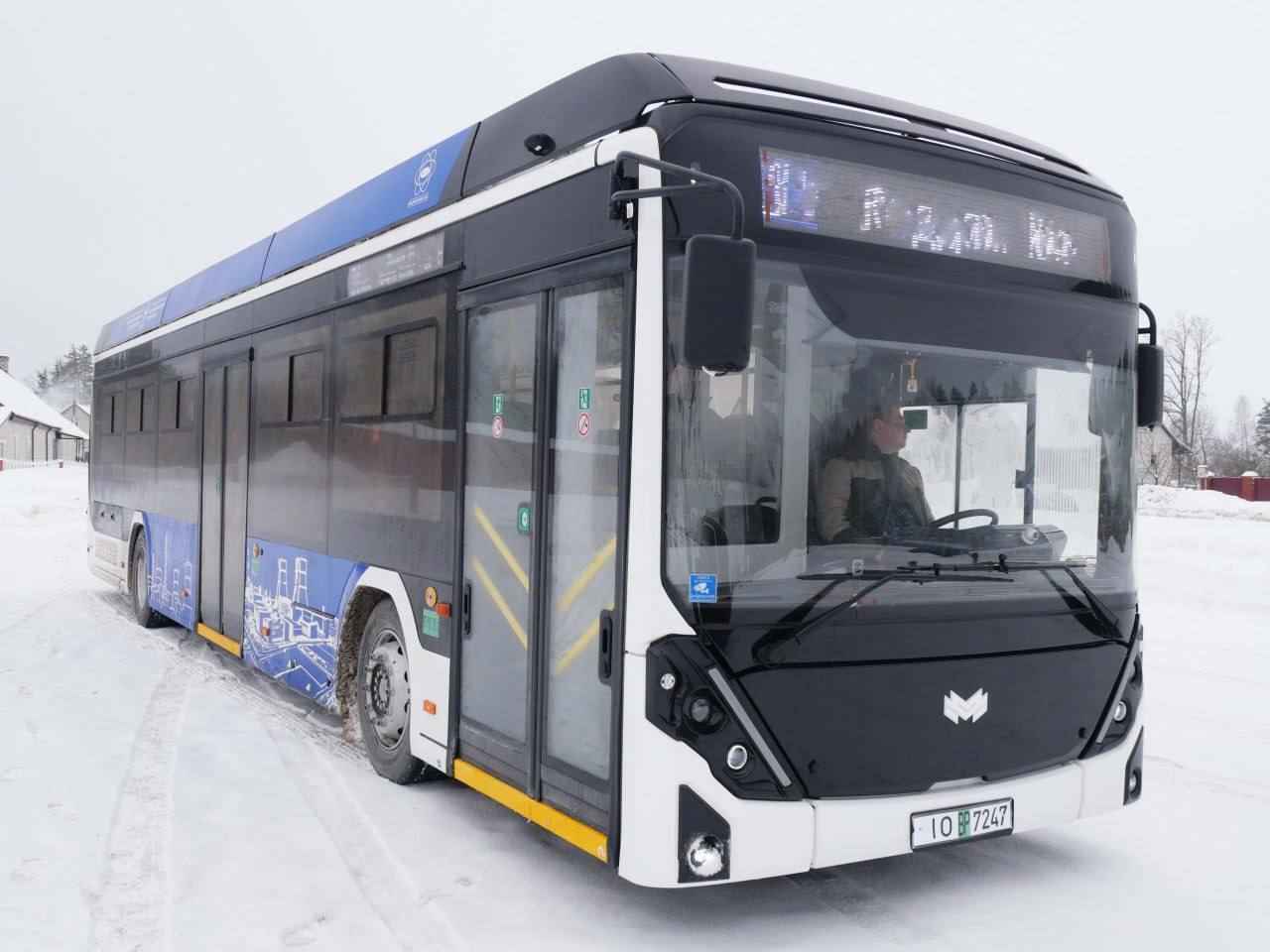 На БелАЭС вживую показали "инновационный вид пассажирского транспорта"