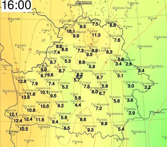 В Беларусь идёт немного нервная весна. Где ждать от минуса до +15°C