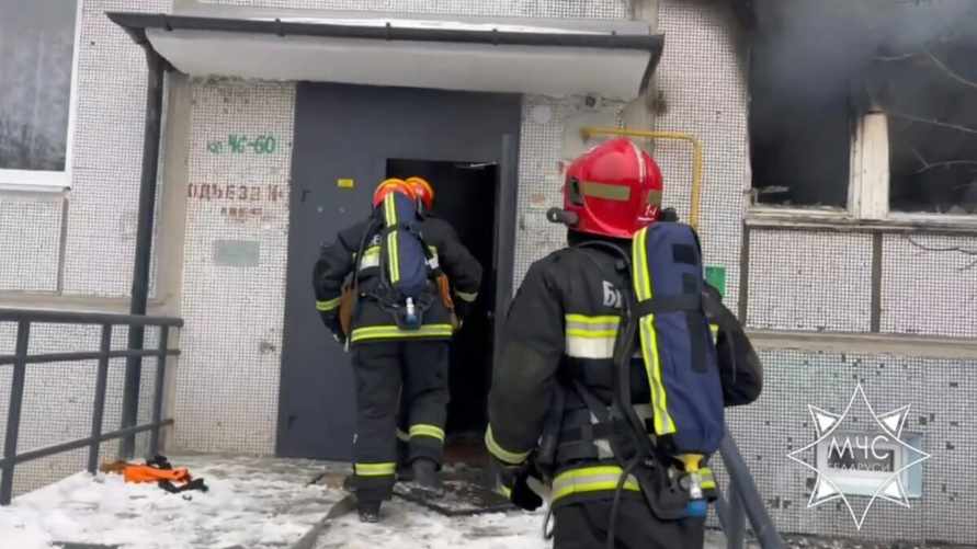 В Гродно днём на пожаре погибли 3 человека