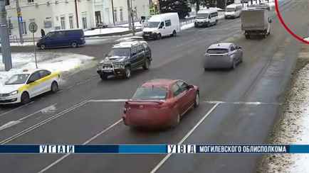 В Могилеве ГАИ показала, за что оштрафовала трёх водителей за считанные секунды