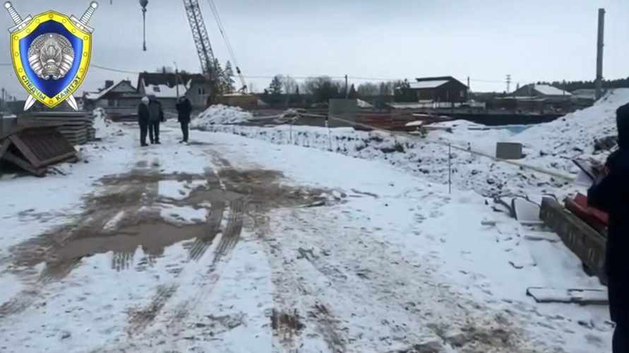 В Минске погиб рабочий после удара крана