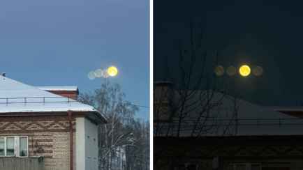 В Сети показали четыре луны в небе над Беларусью. Редкая парселена или иллюзия иллюзии?
