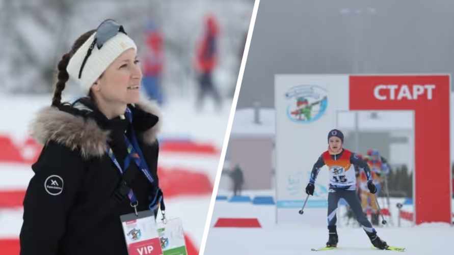 Дарья Домрачева привезла на соревнования в Минск свою дочь. Вот какое место заняла в финале