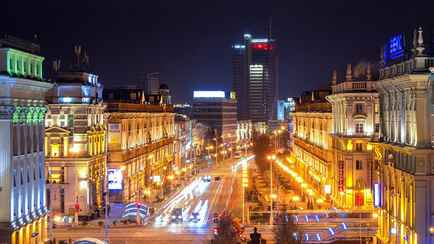 «Ночное освещение очень важно»: в «Мингорсвете» увеличили протяженность праздничной иллюминации в Минске и пообещали не останавливаться