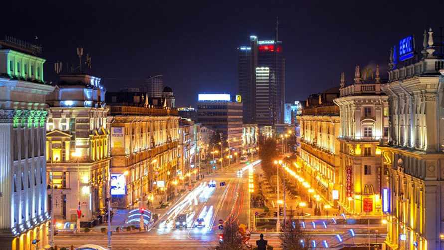 «Ночное освещение очень важно»: в «Мингорсвете» увеличили протяженность праздничной иллюминации в Минске и пообещали не останавливаться