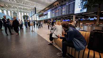 Вильнюсский аэропорт снова закрывали из-за воздушных шаров