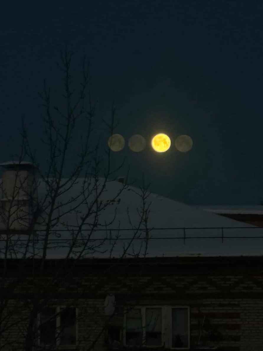 В Сети показали четыре луны в небе над Беларусью. Редкая парселена или иллюзия иллюзии?