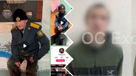 На Гомельщине 19-летнего парня отправили в ИВС за видео в TikTok с дедушкой в милицейской форме