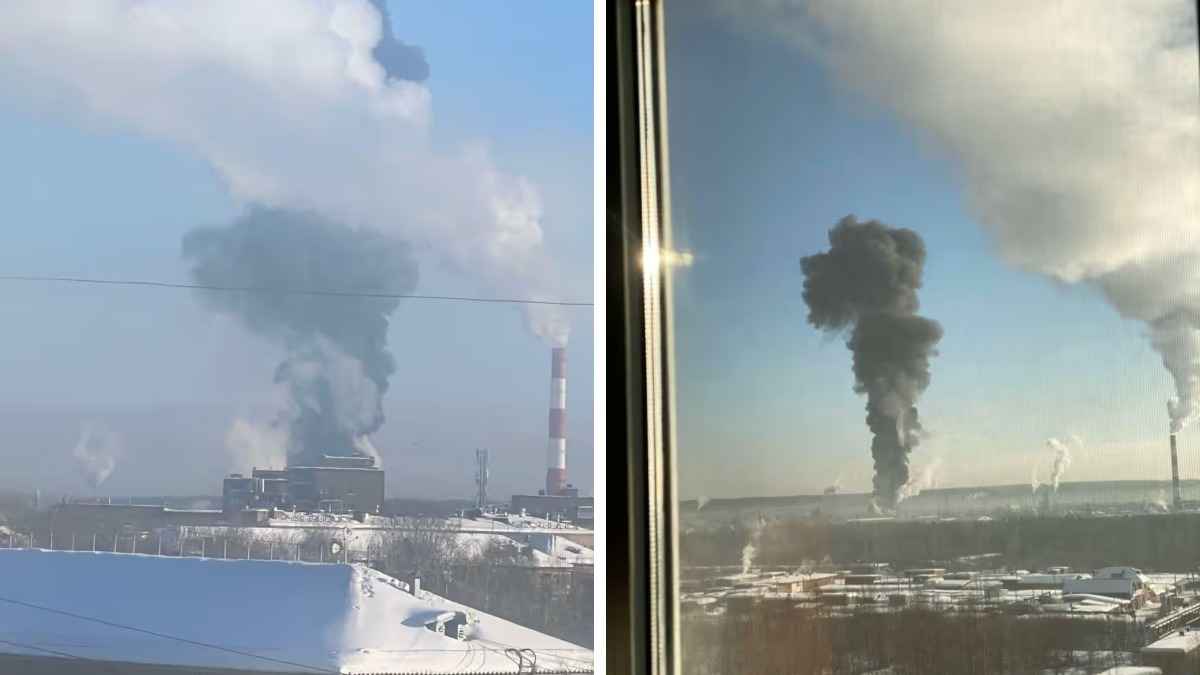 СБУ заявила об атаке на НПЗ «Лукойла» в Коми на расстоянии 1750 км от Украины