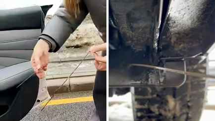 На улицах Минска заметили загадочные металлические спицы. Появилась версия о «недоброжелателях»