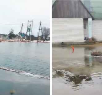 В Сети появились первые видео затоплений на Полесье — «И это только начало»