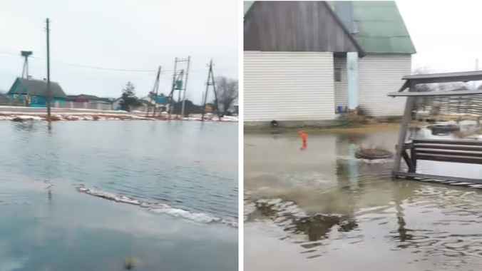 В Сети появились первые видео затоплений на Полесье — «И это только начало»