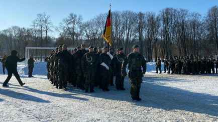 Немецкие солдаты не хотят ехать в Литву на границу с Беларусью