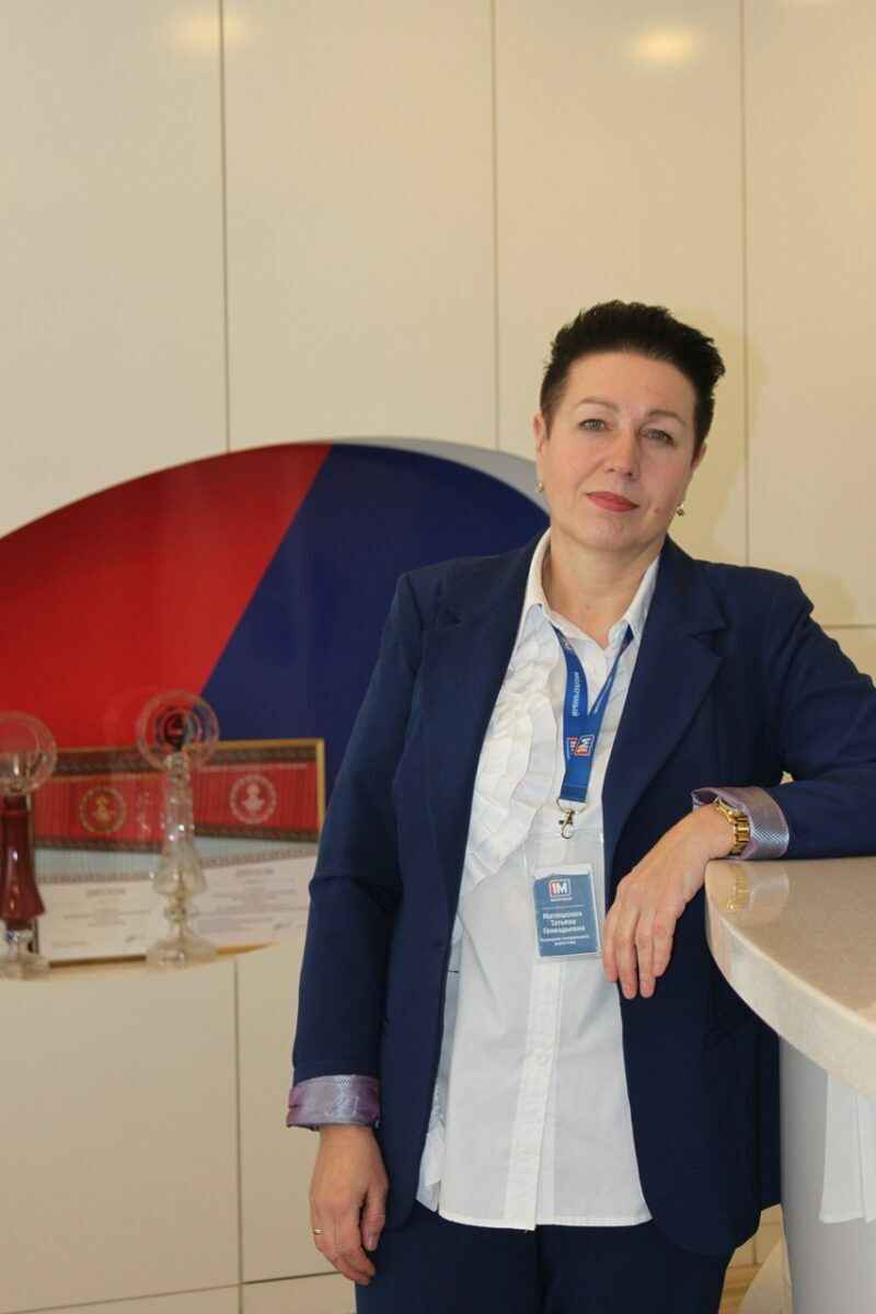 Помощник гендиректора по производственным вопросам ММЗ1 Татьяна Матюшонок. Фото Telegraf.news / Елена Степуро