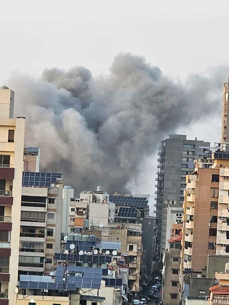 Израиль начал новые бомбежки Бейрута