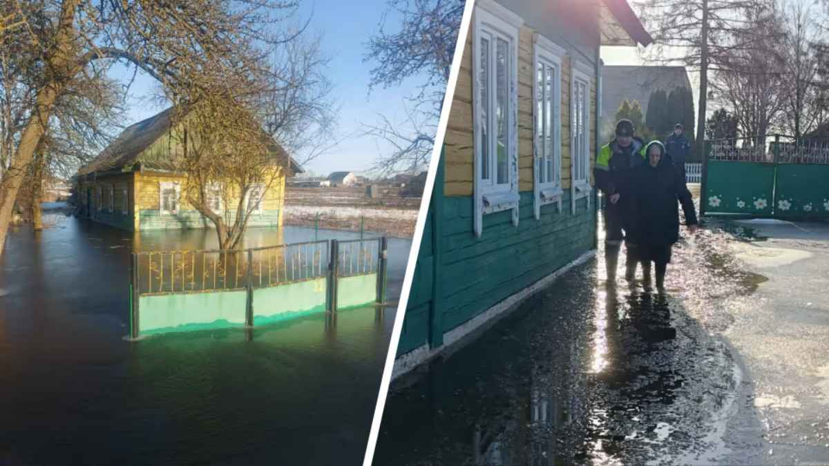 МЧС зафиксировало подтопления домов уже в 11 районах Беларуси