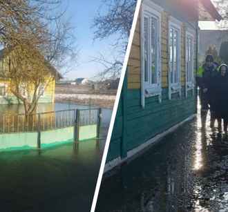 МЧС зафиксировало подтопления домов уже в 11 районах Беларуси