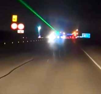 Появились первые видео лазеров на белорусских дорогах