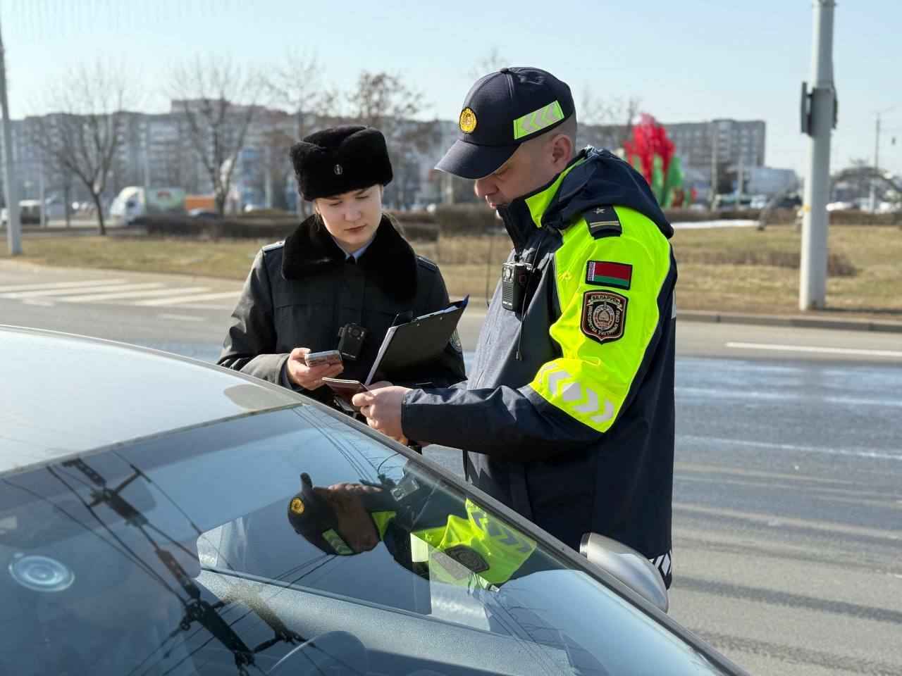 На белорусские дороги в рейды вместе с ГАИ вышли сотрудники ОПИ. Кому приготовиться?