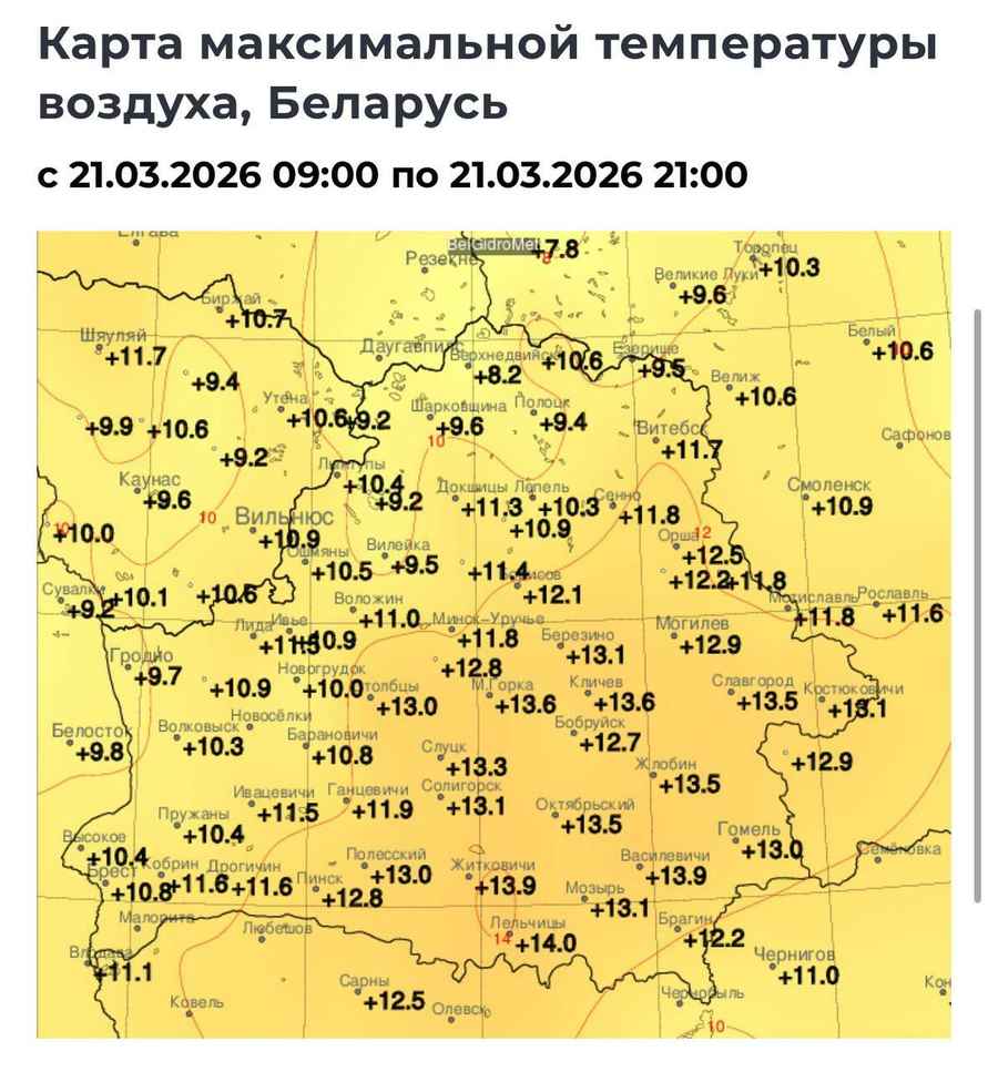 Закончится ли засуха? Беларуси пообещали до +20°C и приход циклона