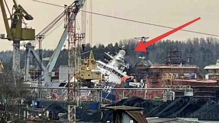 Украина атаковала новейшее российское военное судно в Балтийском море