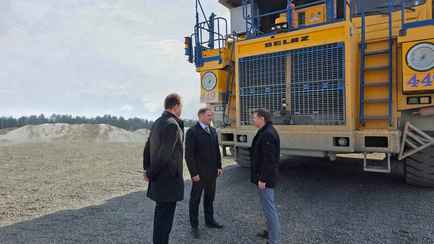 В Беларуси тестируют беспилотные БелАЗы