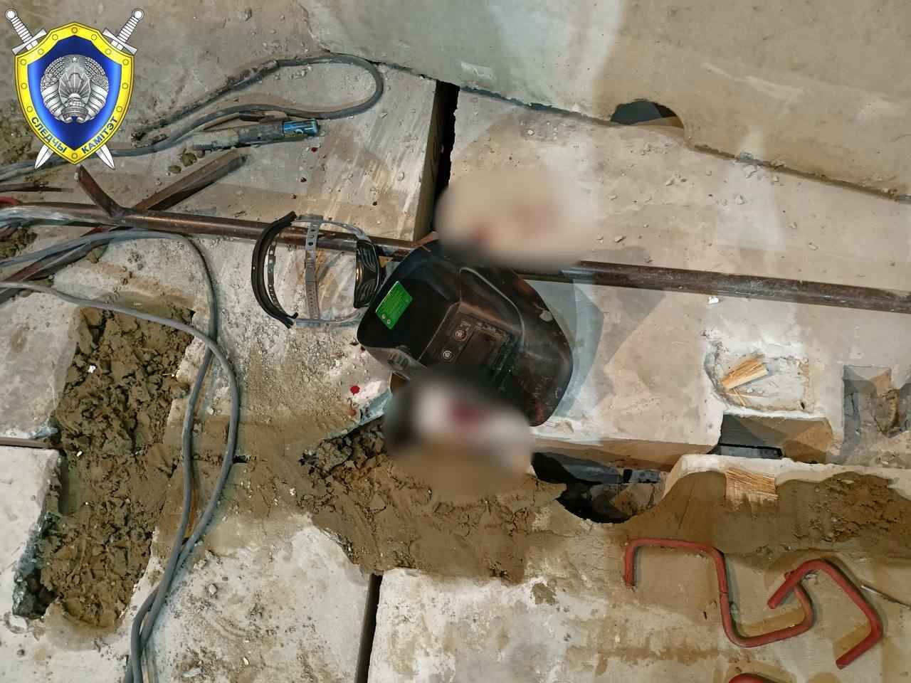 Под Брестом плита упала на рабочих