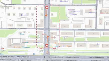В Минске закрыли проезд по одной из улиц на 8 месяцев