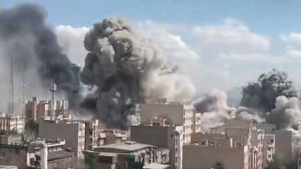 Сразу 50 израильских истребителей нанесли удар по центру Тегерана