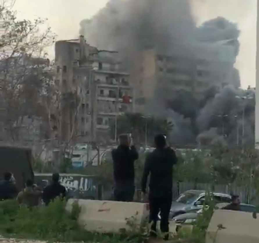 Израиль начал новые бомбежки Бейрута