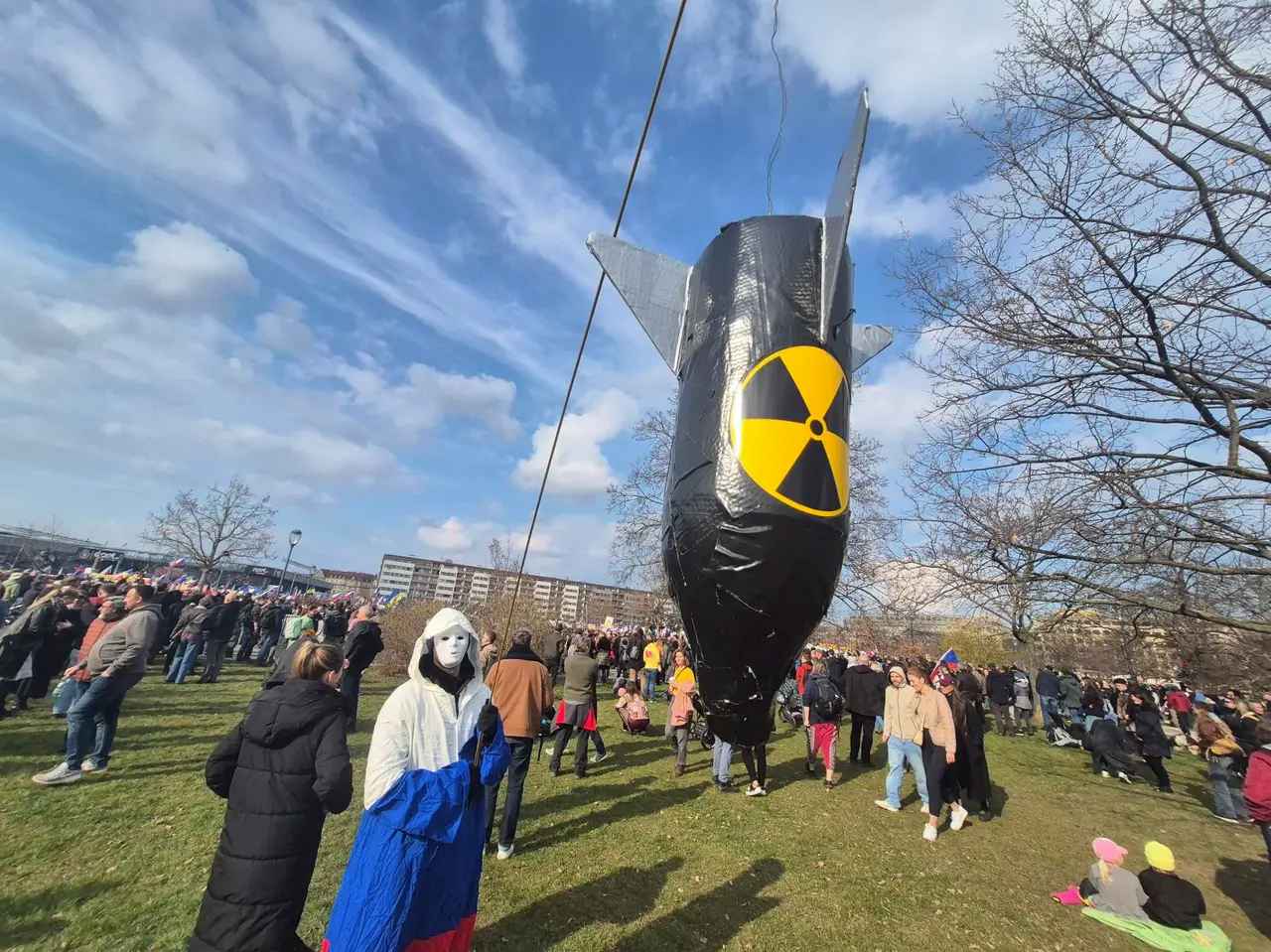 В Чехии сотни тысяч вышли на демонстрацию против правительства