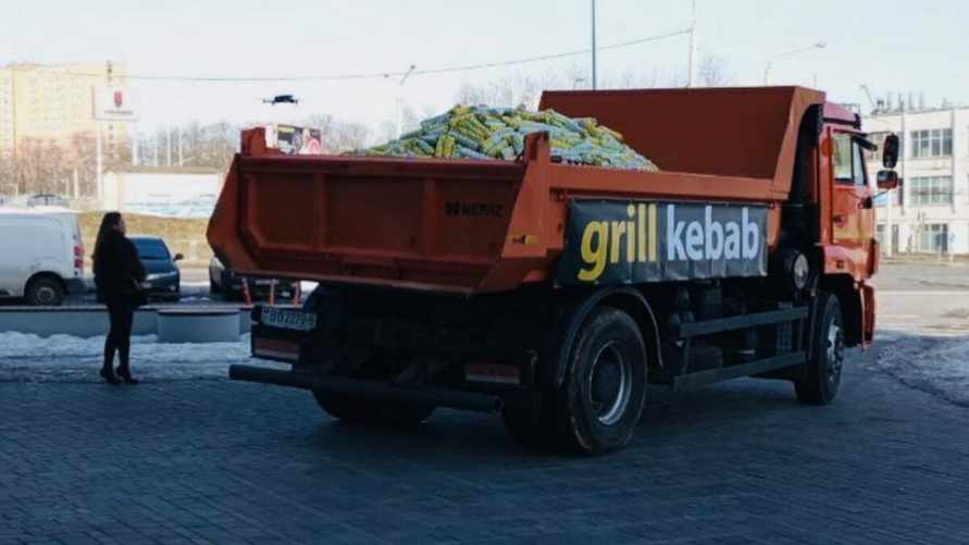 В Минске заметили целый КамАЗ с шаурмой. Где раздают бесплатно?