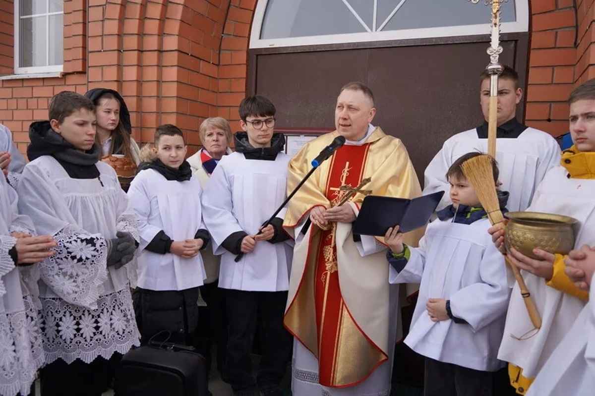 На фото - Павел Кручек / pinskdiocese.by