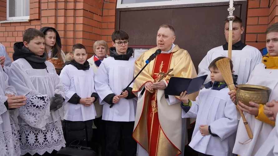 На фото - Павел Кручек / pinskdiocese.by