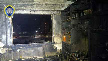 В Молодечно на пожаре погибли три человека