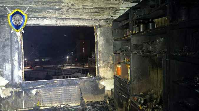 В Молодечно на пожаре погибли три человека