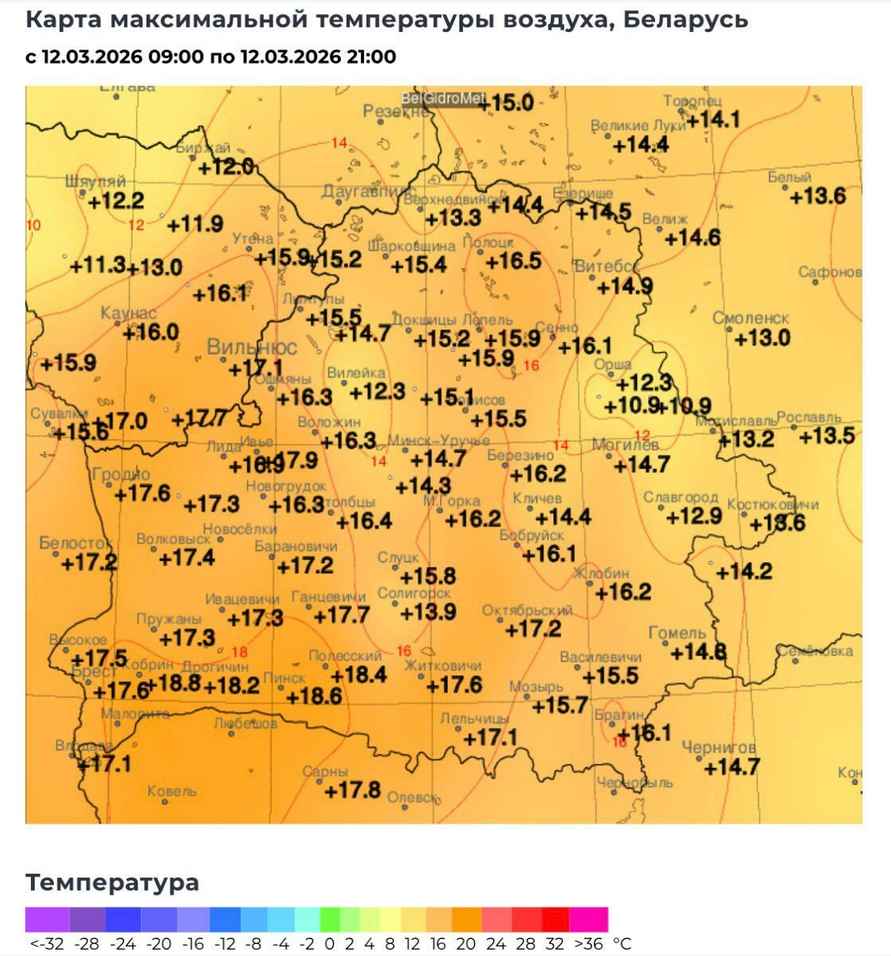Сразу 34 белорусских города побили рекорды весенней жары. Что ждать на выходных