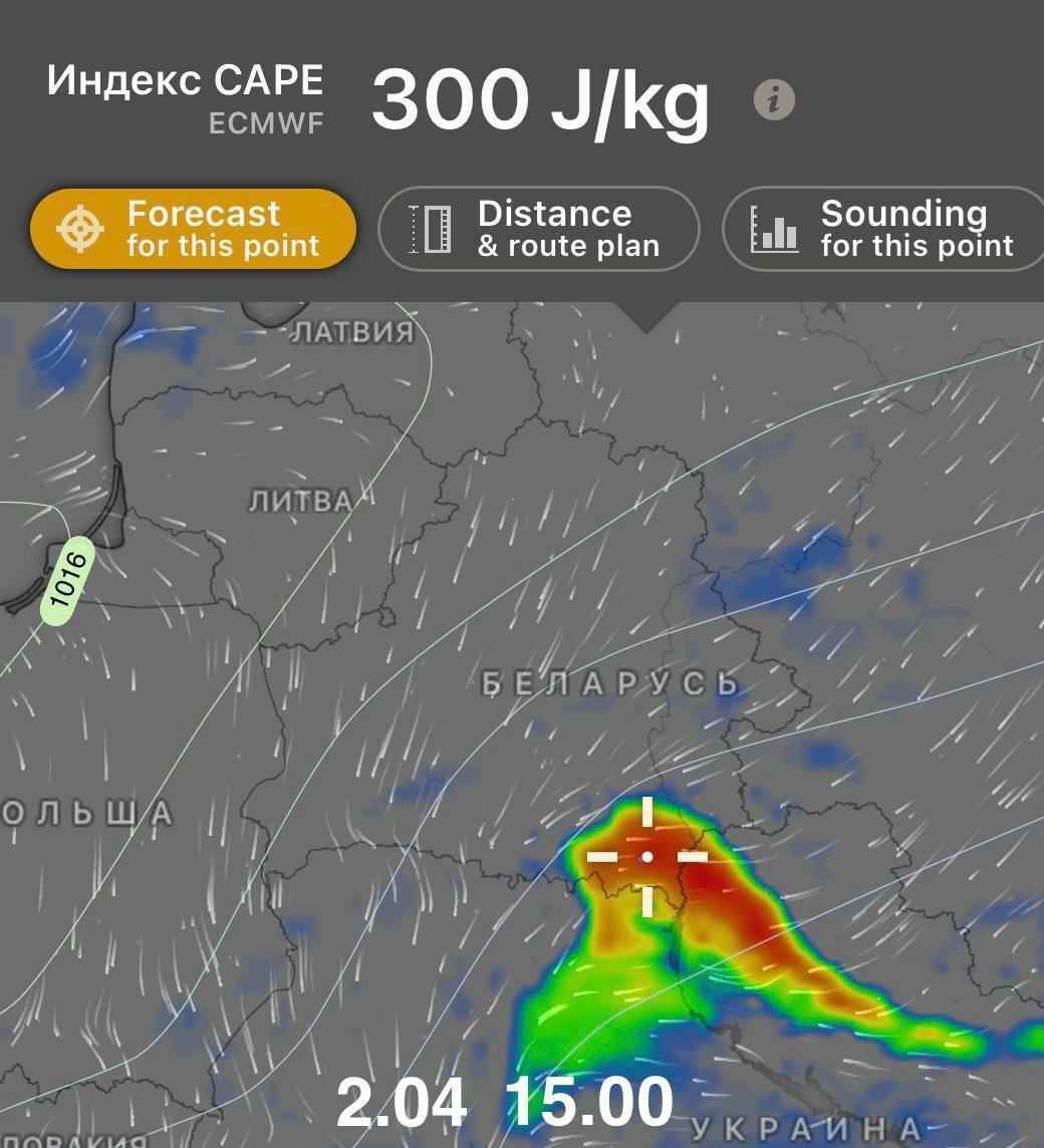В Беларусь идут первые весенние грозы и +19°С