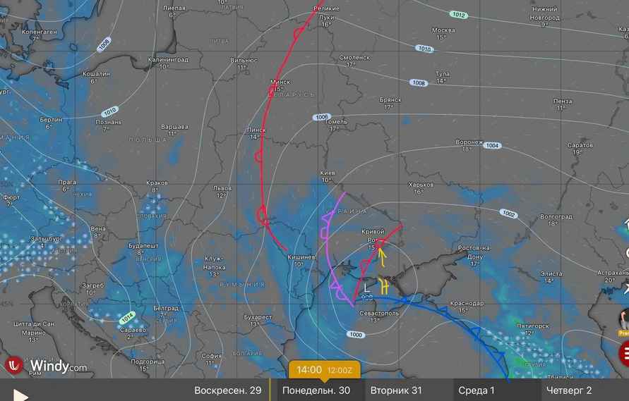 В Беларусь идут первые весенние грозы и +19°С