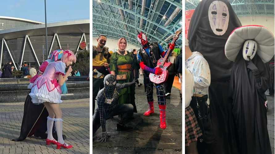 В Минске заметили весёлых людей в странной одежде