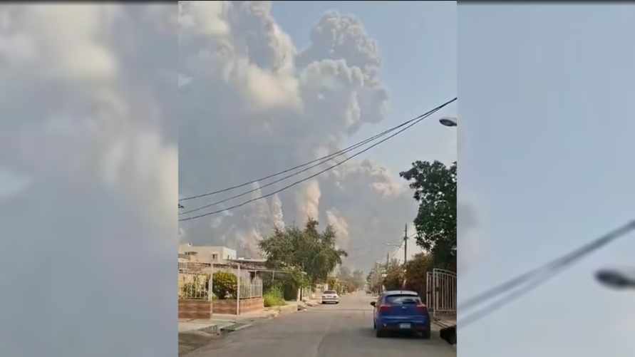 В Иране сняли на видео ужасающий взрыв на тактической авиабазе