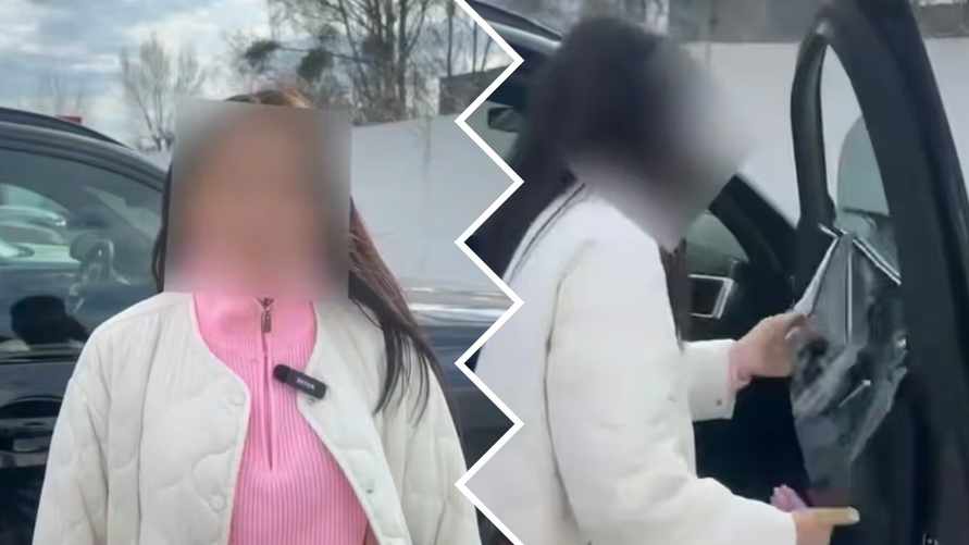 Водитель BMW с Брестчины записала покаянное видео из-за тонировки