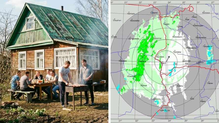 Белгидромет понизил температуру днём и повысил ночью. На выходных будут и дожди