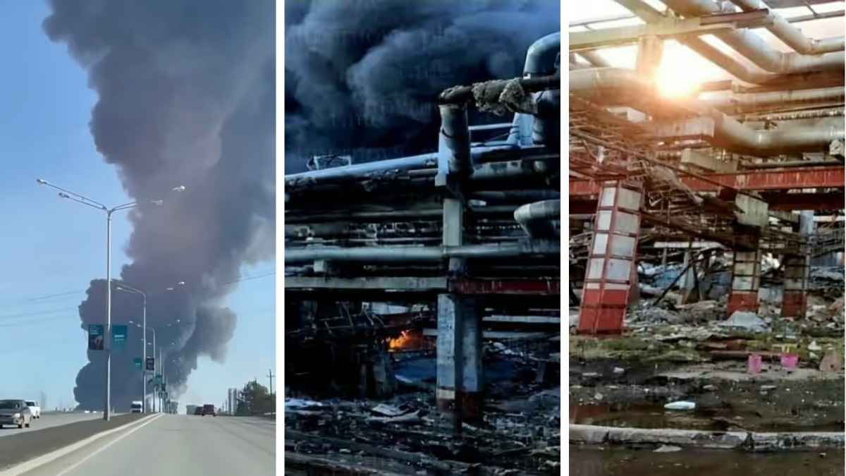 В России взорвался нефтехимический завод